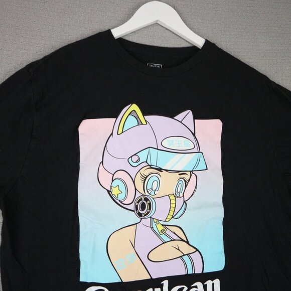 Cerulean Late Night Video Cyber Punk Anime Tee Mens XXL - Picture 3 of 5